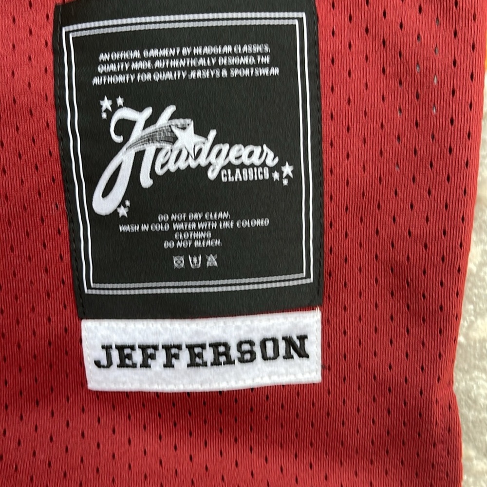 NWT Justin Jefferson high school jersey adult small - Picture 6 of 7